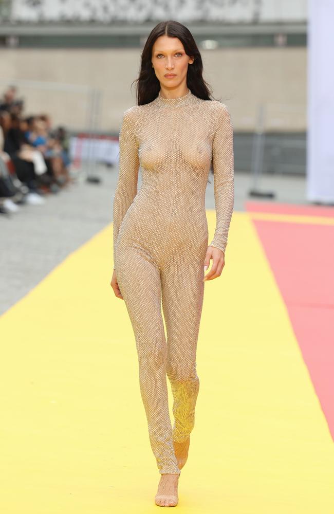 A sheer onsie from Stella McCartney. Picture: Getty Images