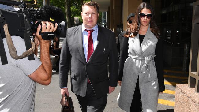 Angela Scarpaci (right) will also front court. Picture: AAP Image/James Ross