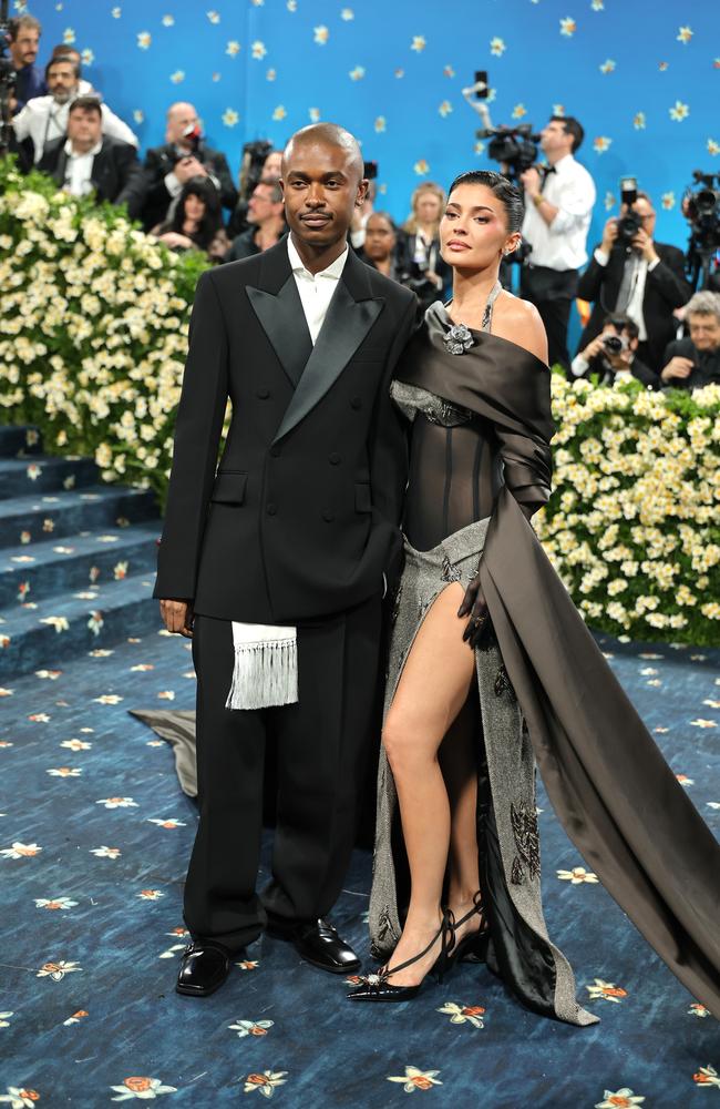 Kylie Jenner jokingly blamed Maximilian Davis for the fashion mishap. Picture: Getty Images
