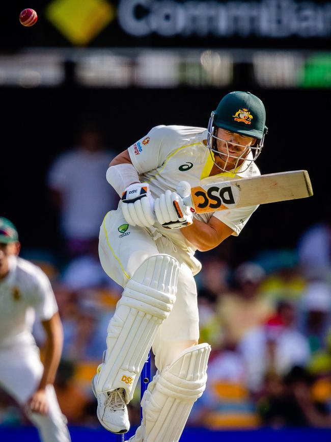 David Warner’s career is under pressure. Picture: Patrick Hamilton/AFP