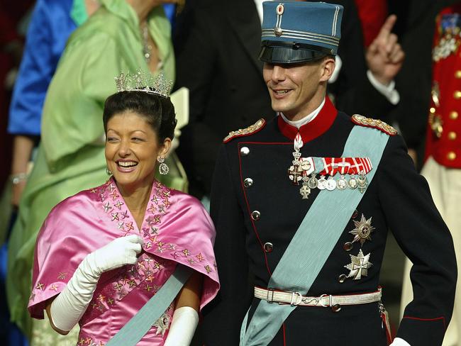 Danish Prince Joachim and his then wife Princess Alexandra in May 2004.