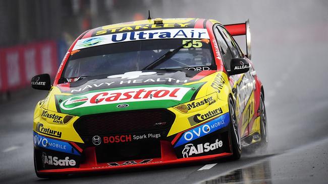 Chaz Mostert and Steve Owen won Race 21 at the Gold Coast 600.