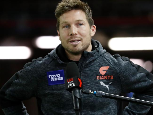 Toby Greene. Photo by Michael Willson/AFL Photos via Getty Images.