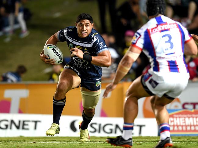 Jason Taumalolo’s form has dipped at the most crucial time. Picture: Alix Sweeney