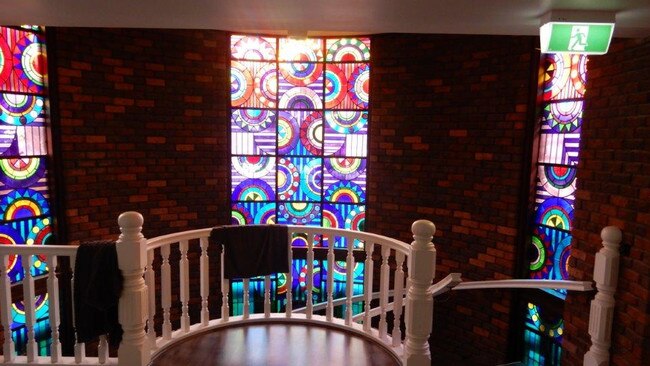 Inside the chapel that was illegally divided into nine rooms. Picture: Frankston City Council