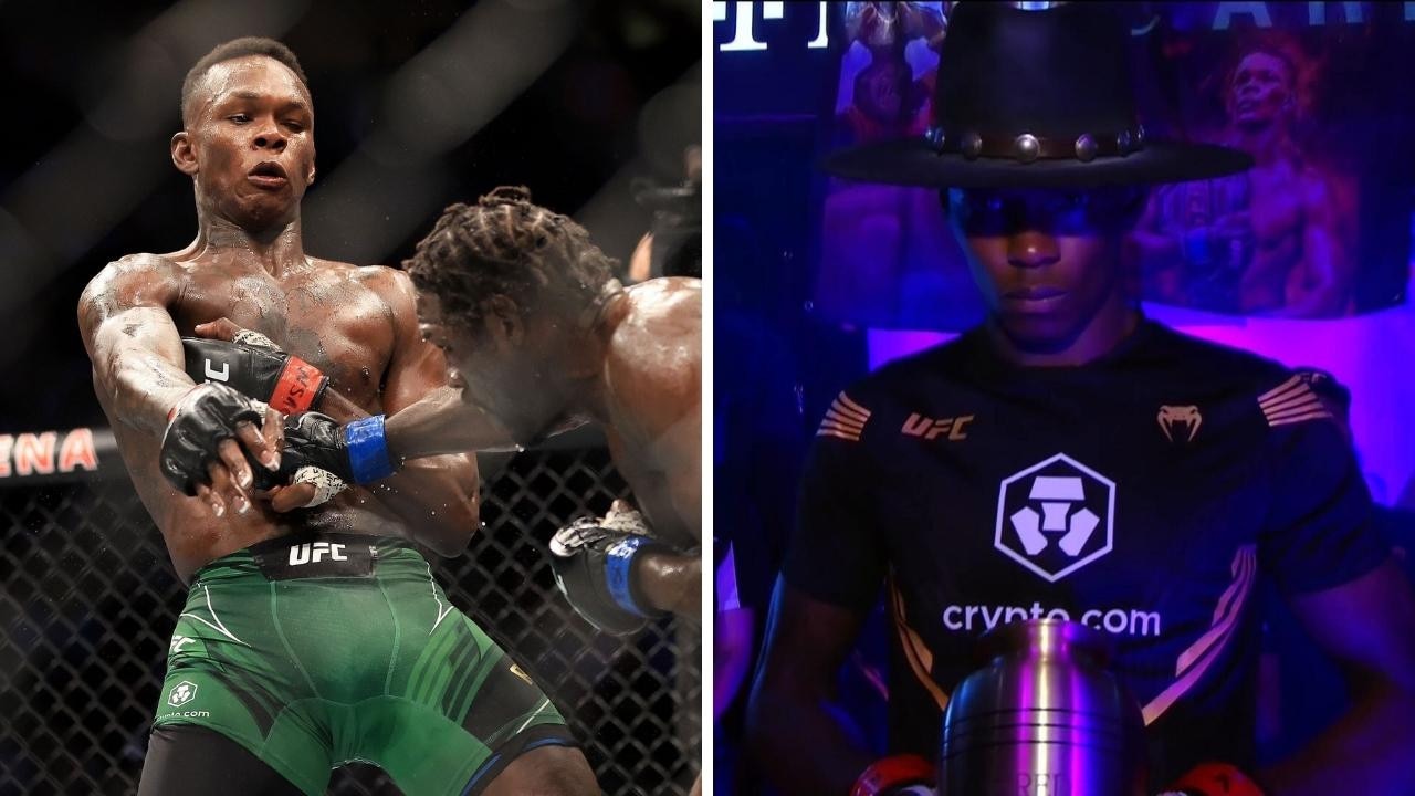 Israel Adesanya couldn't produce the show. Photo: UFC, Main Event.