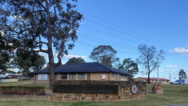 RFBI Hawkins Masonic Village aged care at Edgeworth, where 11 aged care residents contracted Covid. Picture: Emily Burley.