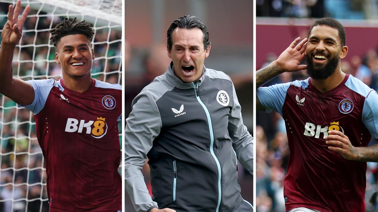 Aston Villa are a team transformed under Unai Emery. Picture: Getty