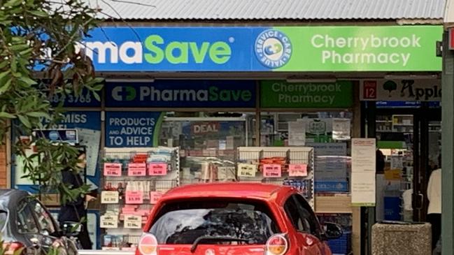 PharmaSave has reopened after a staff member tested positive to COVID-19. Picture: Madelaine Wong