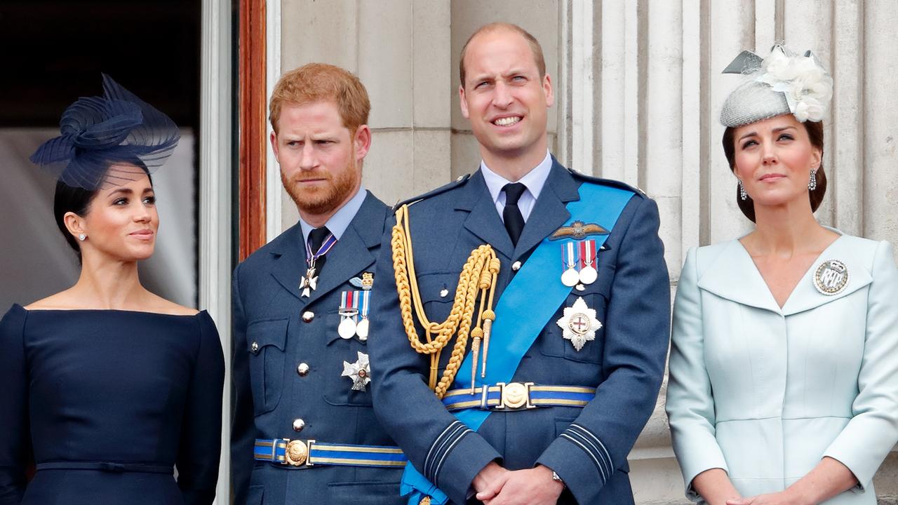 Prince William was not happy with Harry’s decision to leave the royal family. Picture: Max Mumby/Indigo/Getty Images