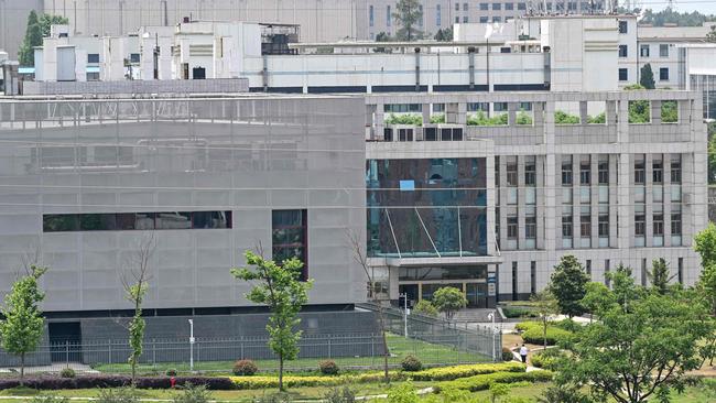 The Wuhan Institute of Virology in China's central Hubei province. Picture: AFP