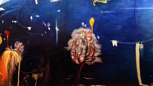 Brett Whiteley’s painting The Jacaranda Tree.