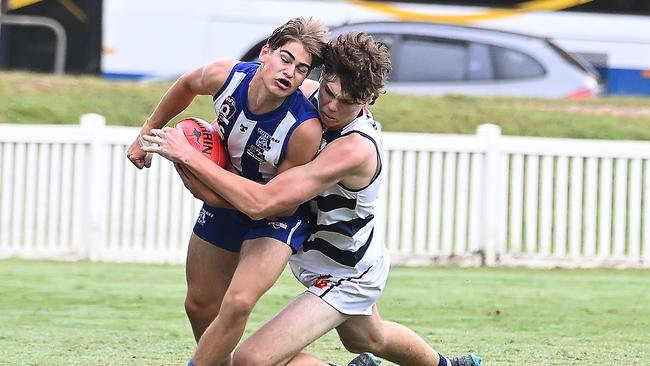 QAFL colts action from a recent match between Mt Gravatt v Broadbeach.Picture, John Gass