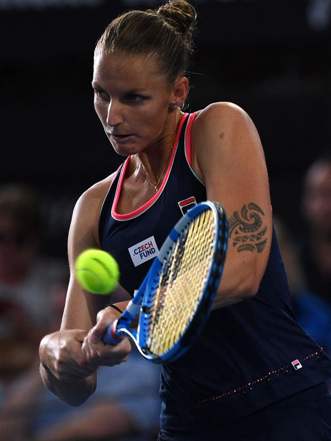 Karolina Pliskova. Picture: AFP