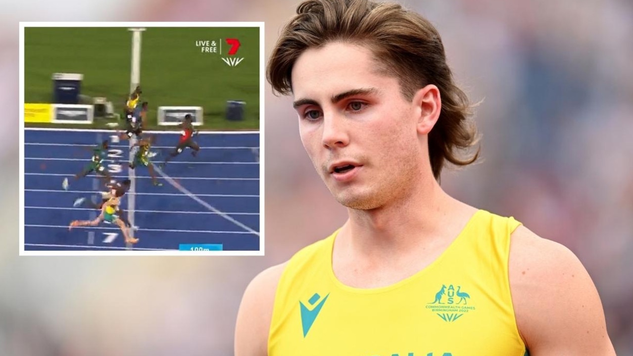 Rohan Browning did Australia proud. Photo: Channel 7, Getty.