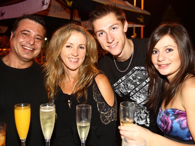 Jeff Sauona, Sharron Millington, Josh Hay and Ranita McCann at the launch of The Beach House, formally Billy's Beach House.