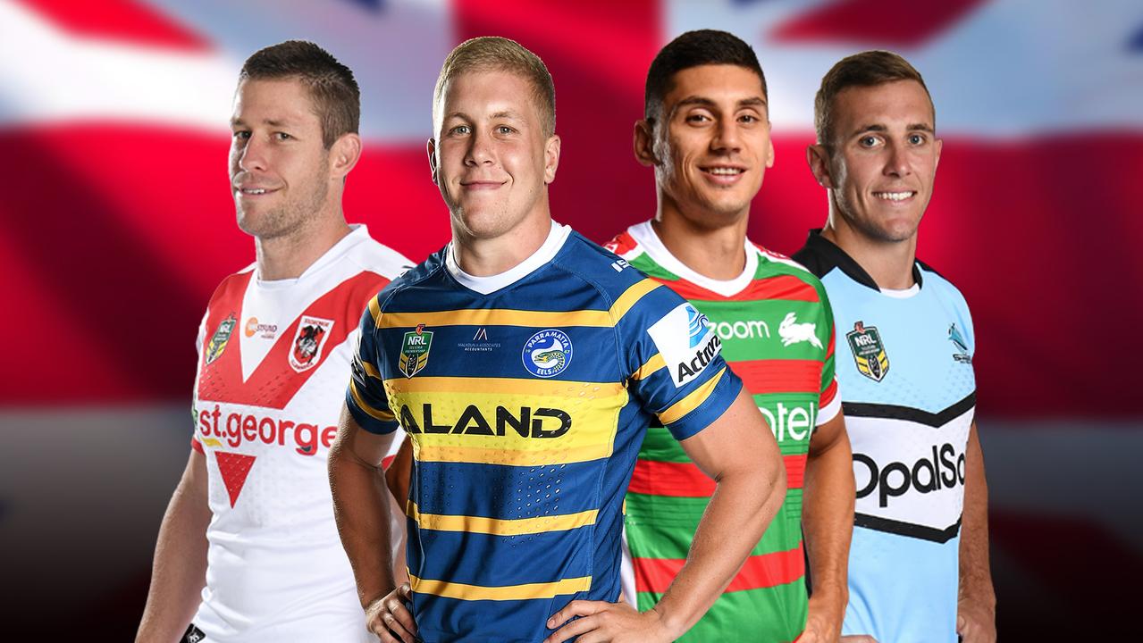 A host of NRL players are reportedly being shopped to English clubs.