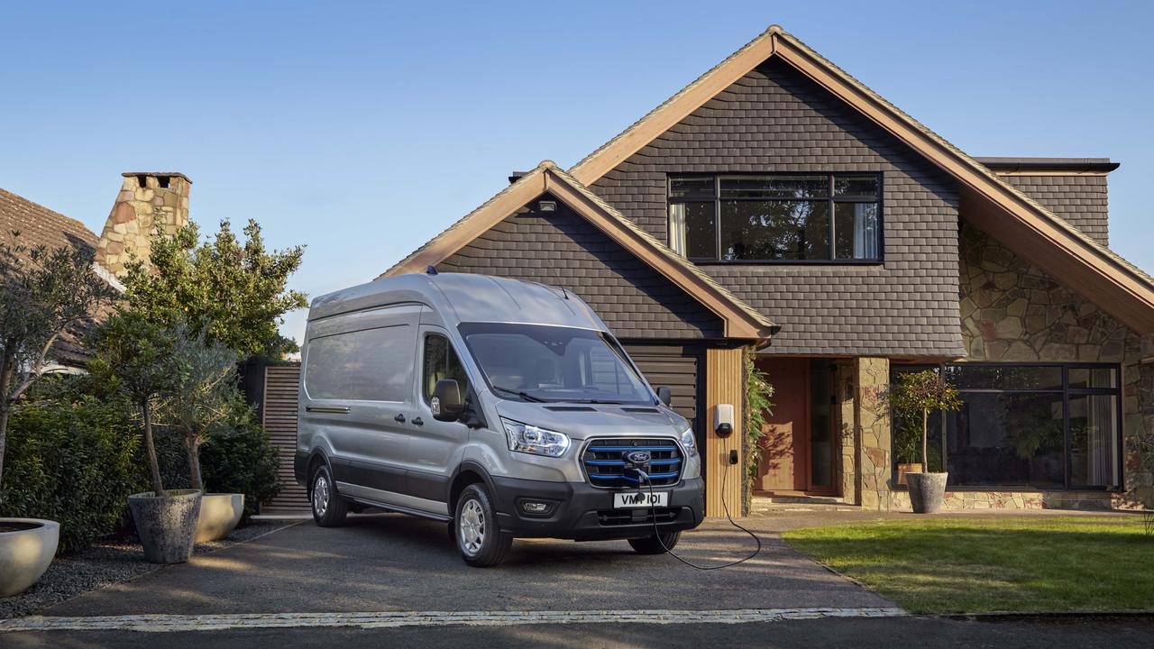 The Ford E-Transit represents the brand’s first electric vehicle in Australia.