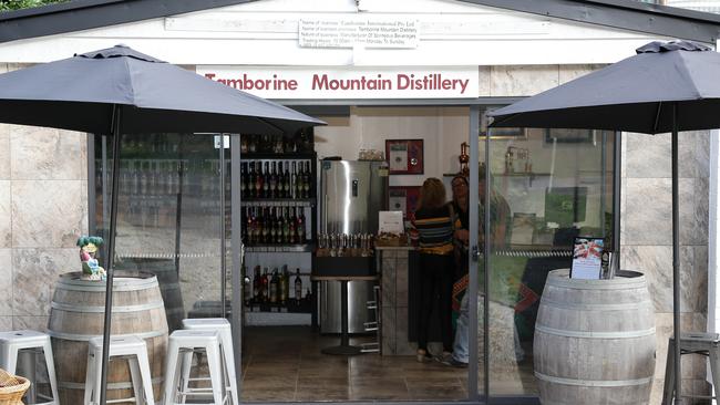 The distillery shop/bar. Picture: Tertius Pickard