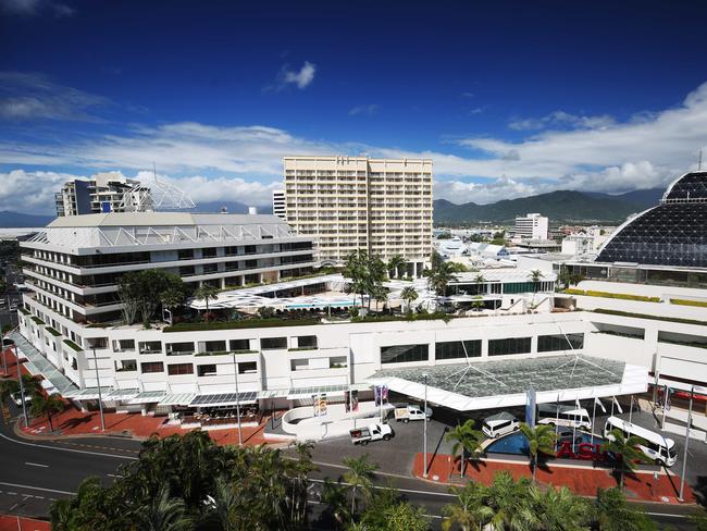 The Reef Hotel Casino in Cairns CBD. Picture: Brendan Radke