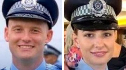 Constable Matthew Arnold and Constable Rachel McCrow were gunned down