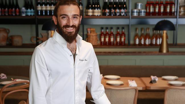 Chef Giuseppe Fuzio, at the newly renovated, Camelia Grove Hotel in Alexandria. Picture: Justin Lloyd.