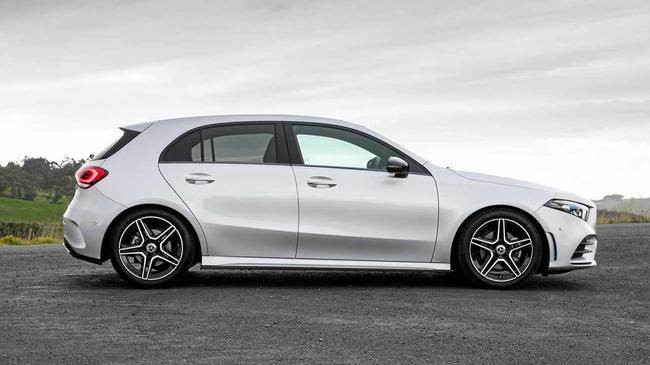 The Mercedes-Benz A200 comes with a long list of safety and tech features.