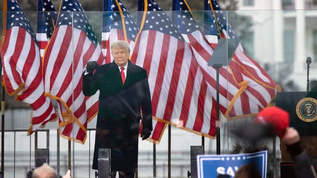 US President Donald Trump will challenge Anthony Albanese, as he did Canada’s Justin Trudeau, in our case on a foundational part of the alliance: burden sharing. Picture: AFP