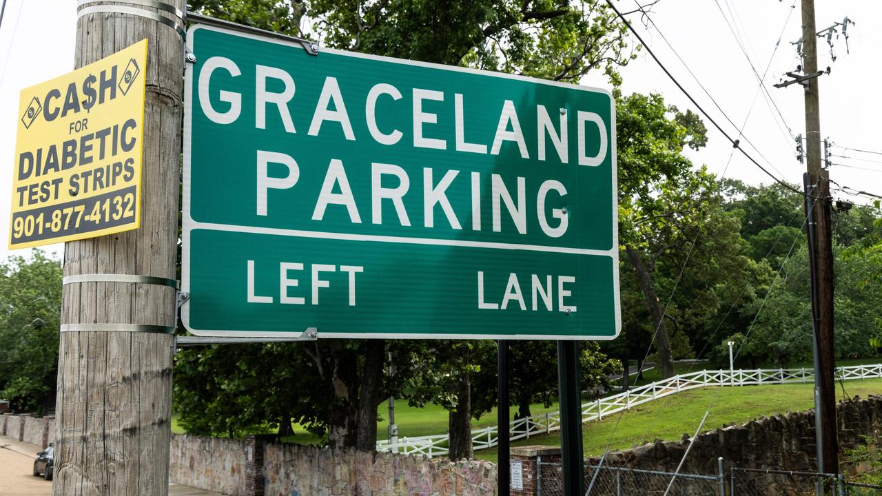 Keough inherited Graceland and much of Presley's estate after her mother, Lisa Marie Presley, died last year. Photo: Brad Vest / Getty Images via AFP.