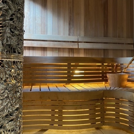 The must-have sauna.