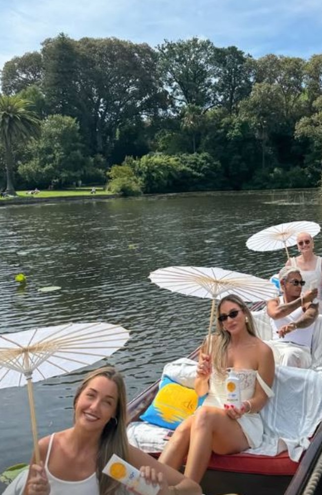 They also were treated to a gondola ride. Picture: Supplied