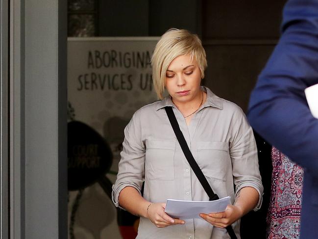 Kelley leaves Wyong Local Court after an earlier appearance. (AAP Image/Sue Graham)