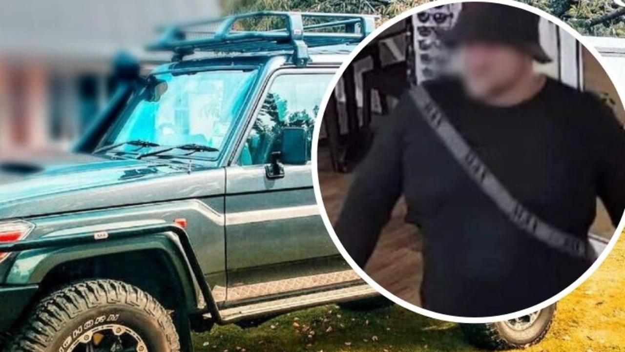 Jonathan Leslie Yates and the stolen LandCruiser who drove across southwest Queensland during a two-day police chase.