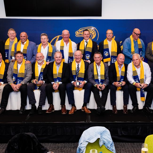 The 1983 Parramatta Eels team. Credit: Supplied.