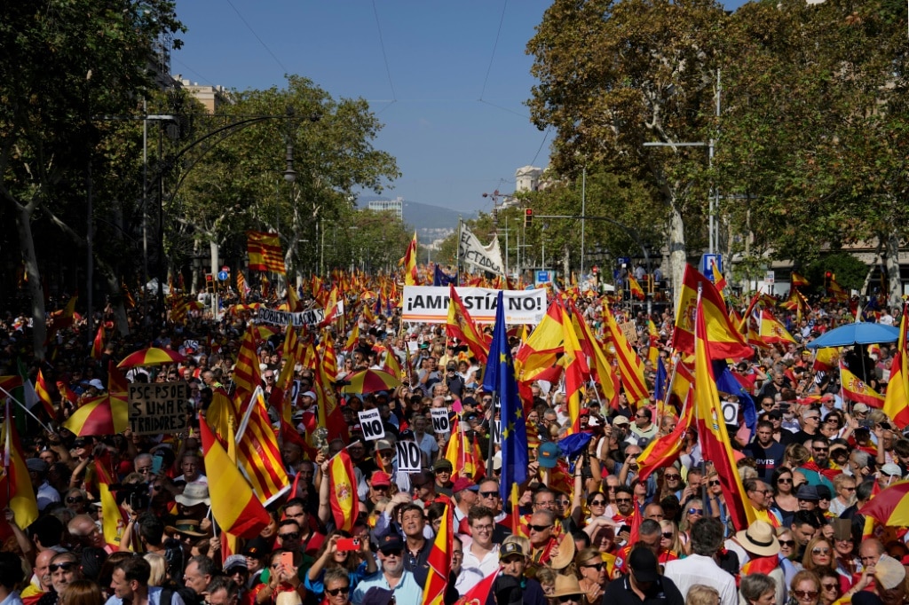 At Barcelona Rally, Spanish Right Lambasts Amnesty Plan | News.com.au ...