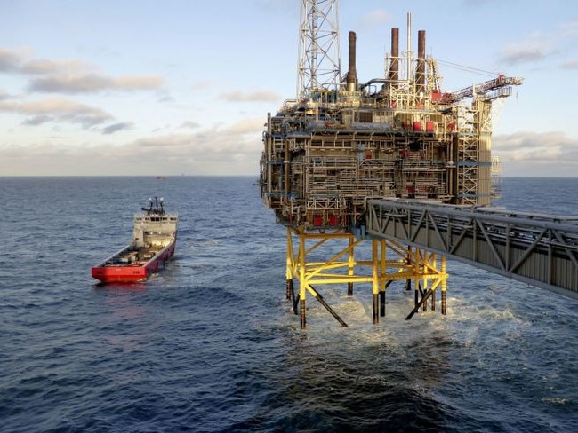 An oil rig off the coast of Norway. Nerijus Adomaitis | Reuters