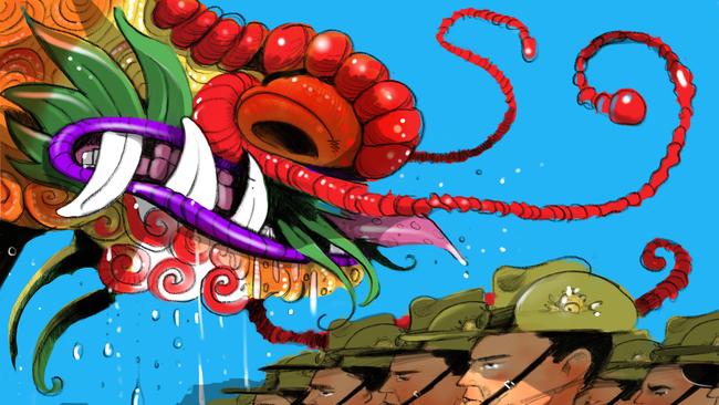 Dragon roars: Illustration: Eric Lobbecke