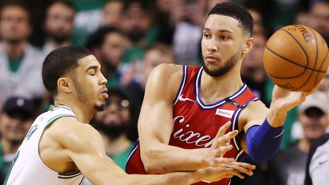 Ben Simmons has attracted plenty of attention in Boston.