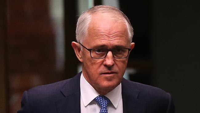 A special Newspoll ­reveals that 58 per cent of voters say Malcolm Turnbull has the best values and leadership credentials while only 23 per cent favour Tony Abbott. Picture: Kym Smith