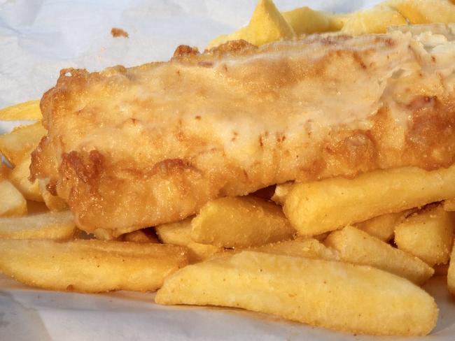 ADELAIDE, AUSTRALIA - NewsWire Photos JANUARY 24, 2023: Generic Fish and Chips in Henley Beach, SA. Picture NCA NewsWire / Emma Brasier