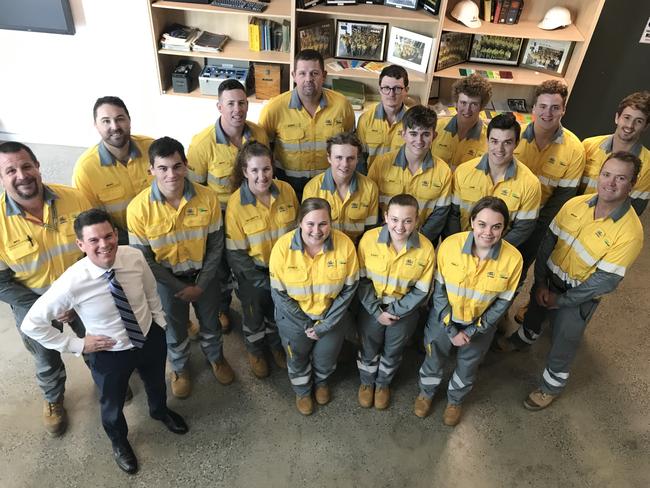 FRESH FACES: Blake Harvey, Jessica Anderson, Kasey Marshall, Emily Thwaite, Reuben Hamson, Jacquettaa Arnold, Jesse Coogan, Beau Turlan, Liam Grant, Brian Dingle, Max Hogan, Brad Gale, Bradley Jamieson, Steve Garrett, Isaac Dingle, William Osbourne, Harry Smithson, Isaac Peff