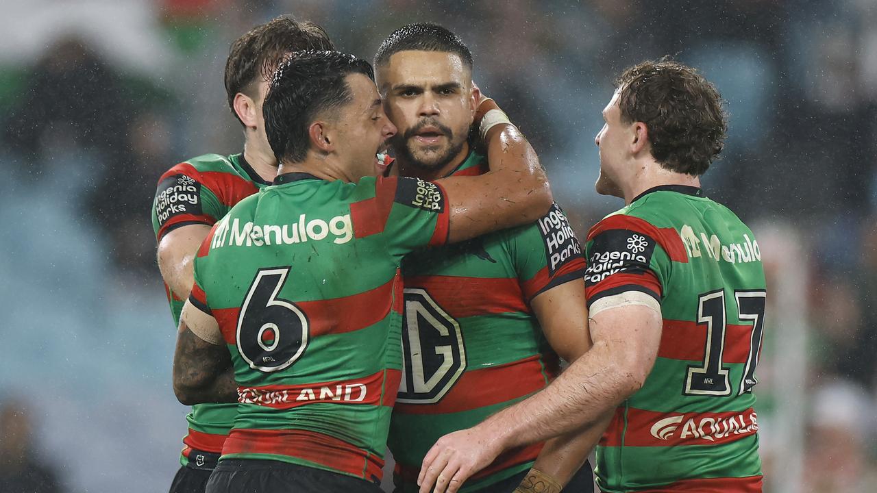 Latrell Mitchell was ice cold with the game on the line. Picture: Darrian Traynor/Getty Images