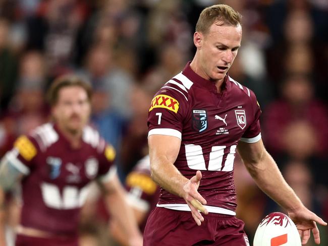 Daly Cherry-Evans’ kicking game will be missed if he’s not picked. Picture: Chris Hyde/Getty Images