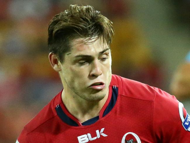 James O'Connor of the Reds during the Super Rugby match between the Queensland Reds and the NSW Waratahs. Pic Darren England.