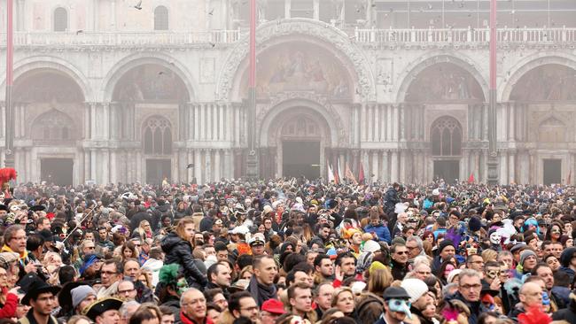 St Mark’s Square, Venice, January 31, 2016. Picture: Reuters