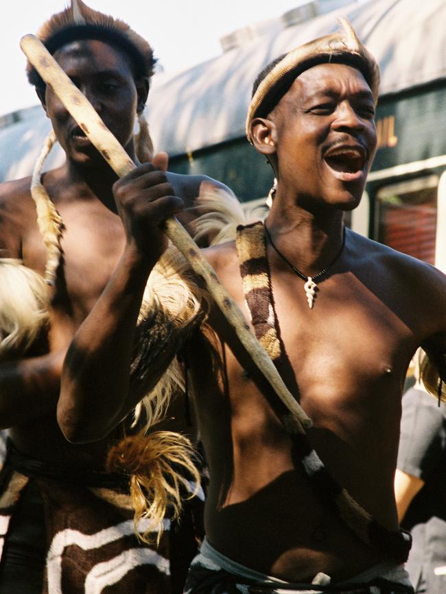 Welcome show by Umkhankaso Wamajaha dancers. Picture: Chris Wallace