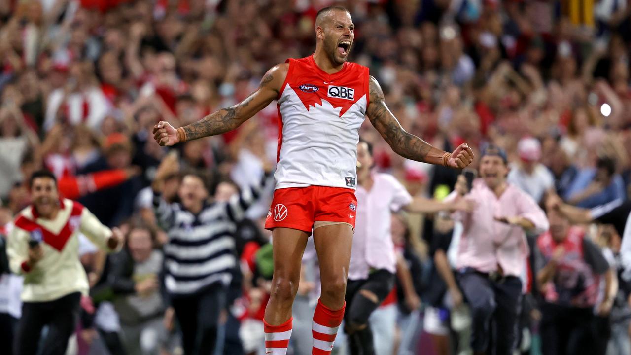 Lance Franklin gave the AFL so many incredible moments. Picture: Phil Hillyard