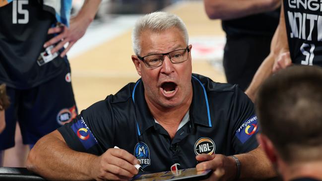 United coach Dean Vickerman inspired his players with a 2011 highlight reel. Picture: Daniel Pockett/Getty Images