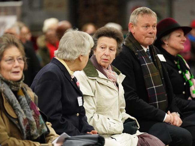 Princess Anne has again stepped up during her brother’s illness. Picture: Getty Images