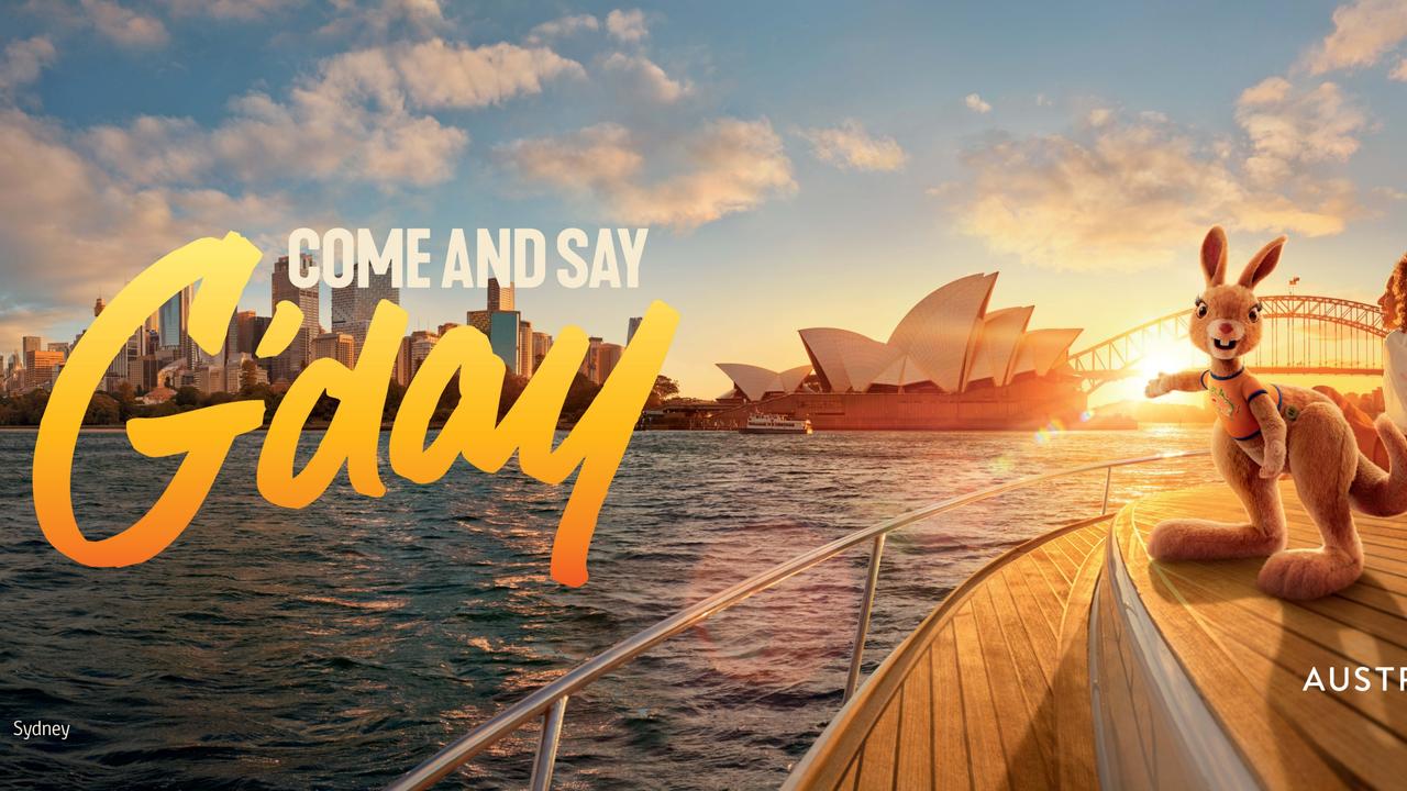 The global and say g’day’ campaign for Tourism Australia has